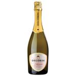 Вино ігристе Decordi Moscato Spumante Dolce біле солодке 6% 0,75л