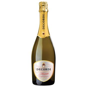 Decordi Moscato Spumante Dolce Sparkling Wine White Sweet 6% 0.75l - buy, prices for Epicentr FOOD - photo 1