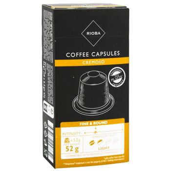 Кофе в капсулах Rioba Cremoso 5,2г*10шт - купить, цены на - фото 2