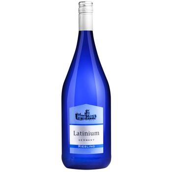Вино Latinium Рислинг белое полусладкое 9,5% 1,5л - купить, цены на MasterZoo - фото 1