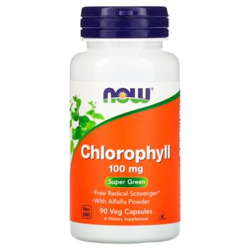 Now Foods Chlorophyll 100mg 90 capsules - buy, prices for Biotus - photo 1