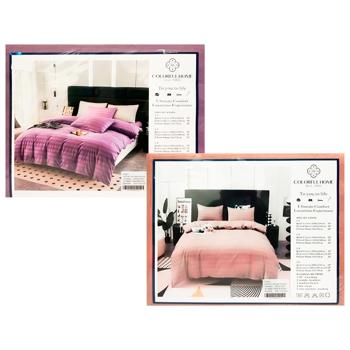 Комплект постільної білизни Colorful Home сатин страйп - купити, ціни на Cупермаркет "Харків" - фото 1
