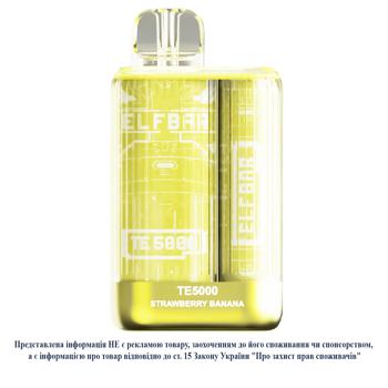 Elf Bar Strawberry + banana Disposable Electronic Cigarette 5% 10.3ml - buy, prices for COSMOS - photo 1