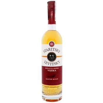 Горілка Staritsky&Levitsky Espelette Pepper 40% 0,7л