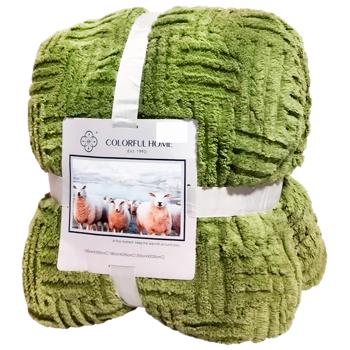 Плед Koloco/Colorful Home 200x230см Візерунок овчина - купити, ціни на Восторг - фото 2