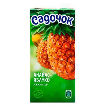 Sadochok Pineapple-Apple Nectar 0.95l - buy, prices for COSMOS - photo 3