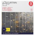 Гірлянда-штора Actuel 240 LED Warm White 1,5м