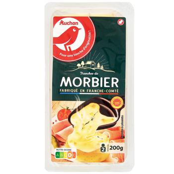 Achan Morbier Raclette Cheese 200g - buy, prices for Auchan - photo 1