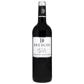 Brescou Cabernet Sauvignon Red Dry Wine 13% 0.75l - buy, prices for COSMOS - photo 1
