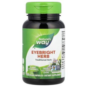 Nature's Way Eyebright 560mg 100 capsules