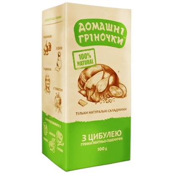 Грінки Домашні гріночки з цибулею 100г