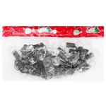 Гірлянда електрична 20 лампочок прозорих, 3м, чорний кабель арт. 6359-250410 И783