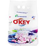 O'Key Antibacterial Color Flower Bouquet Automatic Washing Powder 3kg
