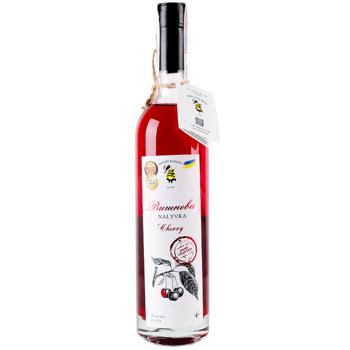 Наливка Хані Баджер Вишневая домашняя 17% 0,5л - купить, цены на WINETIME - фото 1