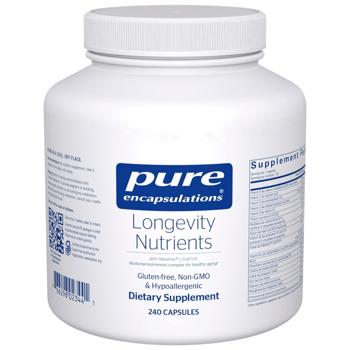 Мультивитамины и минералы Pure Encapsulations Longevity Nutrients 240 капсул