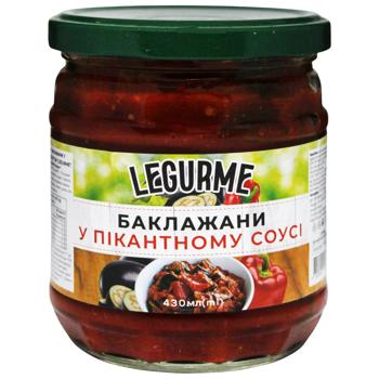 Баклажани Legurme у пікантному соусі 430мл - купити, ціни на КОСМОС - фото 1