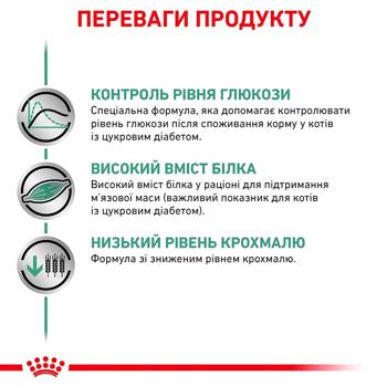 Корм вологий Royal Canin Diabetic для котів з цукровим діабетом 12шт х 85г - купити, ціни на MasterZoo - фото 3