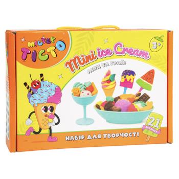 Набір для творчості Strateg Містер тісто Mini Cream