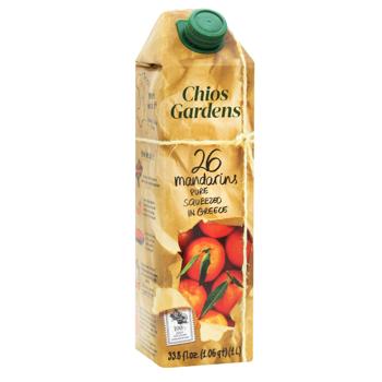 Сік Chios Gardens Мандариновий 1л - купити, ціни на AlcoHub - фото 2