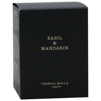 Свеча Cereria Molla Mini Basil & Mandarin ароматическая 70г - купить, цены на WINETIME - фото 2