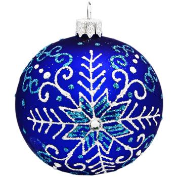 Christmas Tree Ball with Decoration 8cm in assortment - buy, prices for Auchan - photo 4