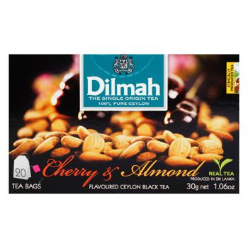 Чай черный Dilmah вишня и миндаль 1,5г*20шт - купить, цены на Auchan - фото 5