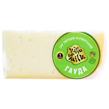 Сир Гауда фермерський 1міс. в/у 45% Villa Milk - купити, ціни на ULTRAMARKET - фото 2