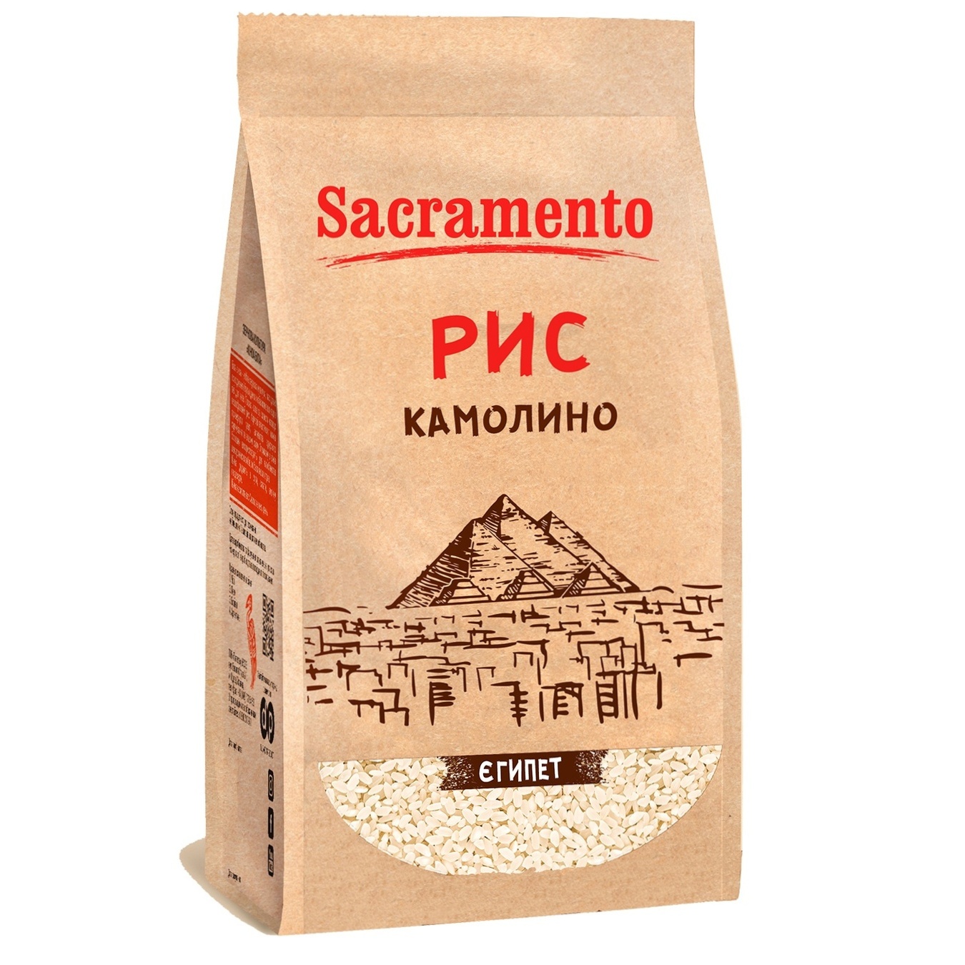 

Рис Sacramento Камолино 500г