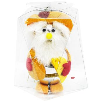 Новорічна декорація-підвіска Домовичок - купити, ціни на ULTRAMARKET - фото 3