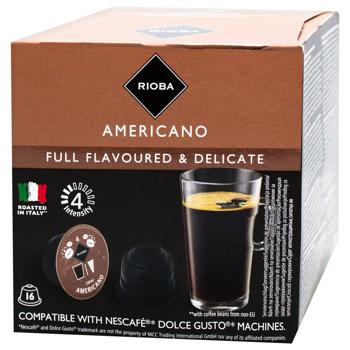 Rioba Dolce Gusto Americano Coffee Capsules  7g x 16pcs - buy, prices for METRO - photo 1