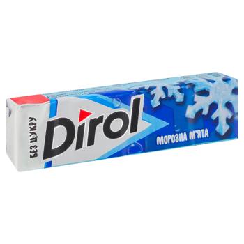 Жувальна гумка Dirol морозна м'ята 13.6г