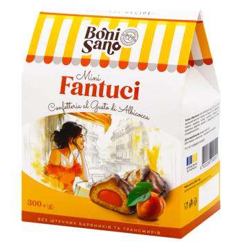 Печенье Bonisano Fantuci со вкусом Абрикоса 300г