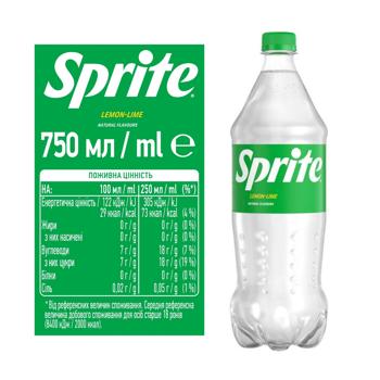 Sprite Carbonate Drink 0.75l - buy, prices for Ideal - photo 2