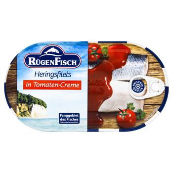 Rügen Fisch Herring Fillet in Tomato Sauce 200g - buy, prices for METRO - photo 4