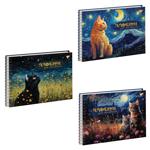 Yes Cats Watercolor Pad with Perforation А4 30 sheets