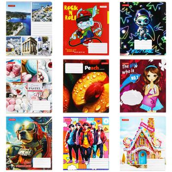 Тетрадь Тетрада Family line в клеточку 18 листов - купить, цены на Auchan - фото 1