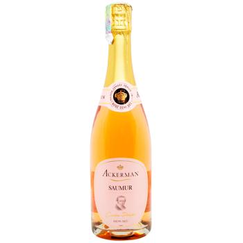 Вино ігристе Ackerman Saumur Cuvee Privee рожеве напівсухе 12% 0,75л - купити, ціни на WINETIME - фото 1