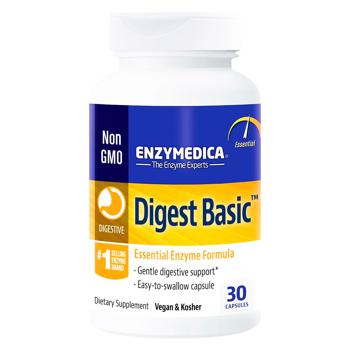 Пищеварительные ферменты Enzymedica Digest Basic Essential Enzyme Formula 30 капсул - купить, цены на Biotus - фото 1