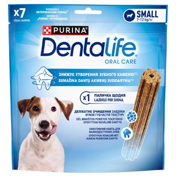 Purina DentaLife Chew Sticks for Small Breed Dogs Snack 115g - buy, prices for COSMOS - photo 1