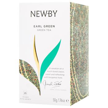 Newby Earl Green Tea 2g*25pcs - buy, prices for MegaMarket - photo 3