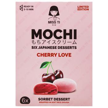Miss Ti Mochi Cherry Sorbet Ice Cream 6pcs 35g - buy, prices for Ideal - photo 3