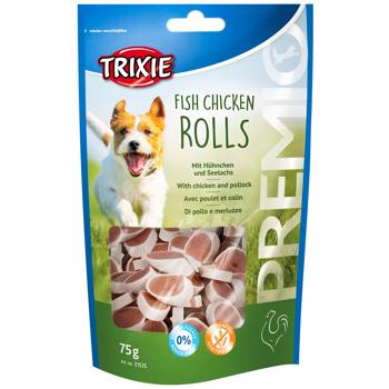Trixie Premio Fish Chicken Rolls Dog Snack with Chicken and Pollock 75g - buy, prices for MasterZoo - photo 1