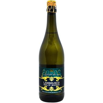 Cantine Del Re Lambrusco White Sparkling Wine 8% 0.75l