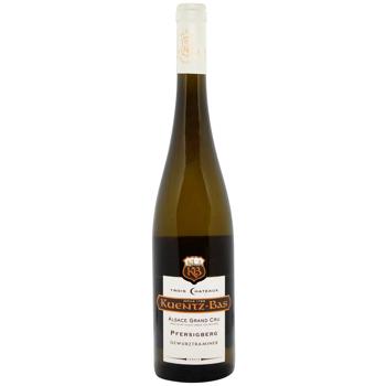Kuentz-Bas Gewurztraminer Grand Cru Pfersigberg White Semi-Dry Wine 14% 0.75l - buy, prices for WINETIME - photo 1