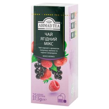 Чай черный Ahmad Ягодный Микс 25х1,5г - купить, цены на - фото 3