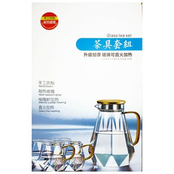 Jug 1.8l and Cups 4*340ml 955-12-64604 - buy, prices for - photo 2
