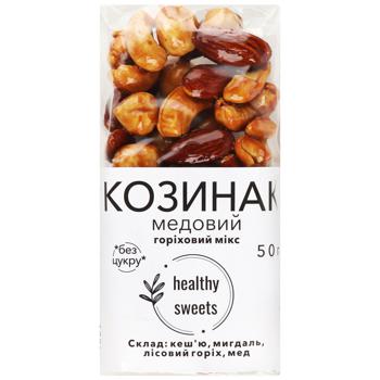 Healthy Sweets Nut Mix Gozinaki 50g - buy, prices for Auchan - photo 1