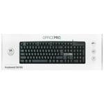 Клавіатура OfficePro дротова SK166 USB Black