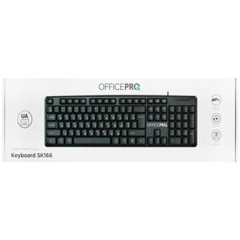 Клавіатура OfficePro SK166 Дротова USB