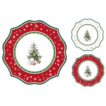 Xmas Dessert Plate 21cm - buy, prices for METRO - photo 1